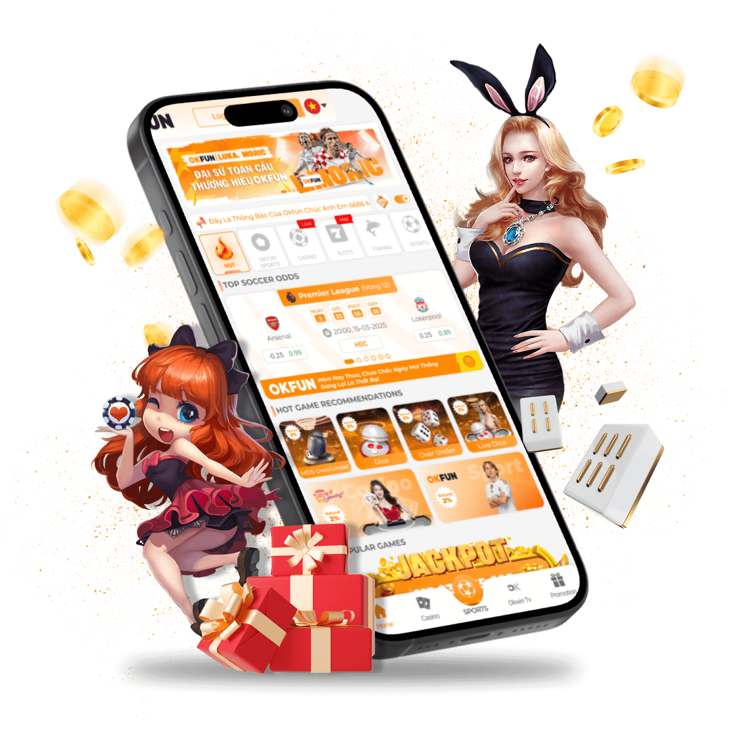 OKFUN VN 🎖️ Link Tải App IOS/APK okfun.com Nhận 3888K 16 tải app okfun